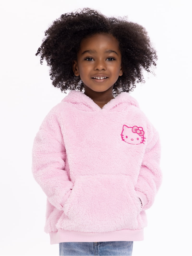 Hello kitty plush hoodie