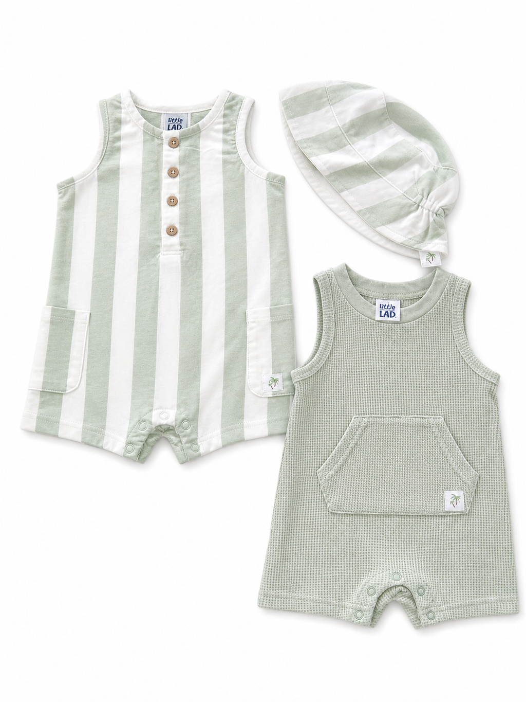 Little Lad styled with hat 3 pcs set
