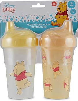 Toddler sippy cups Winnie the pooh for boys and girls