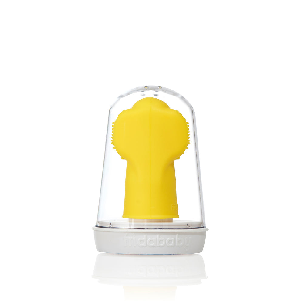 Frida baby first finger toothbrush with storage case