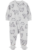 Carters soft fleece overall
