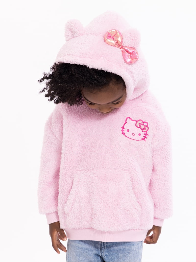 Hello kitty plush hoodie