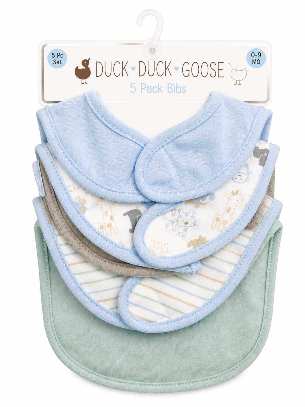 Bibs set of 5