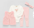 Pinky heart 4 pcs set