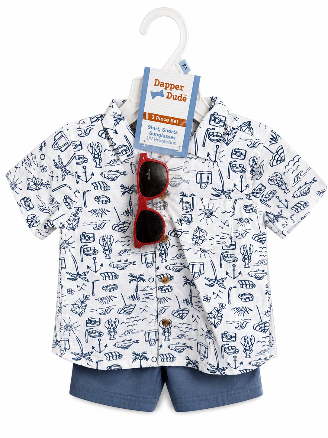 Dapper Dude set with sunglasses