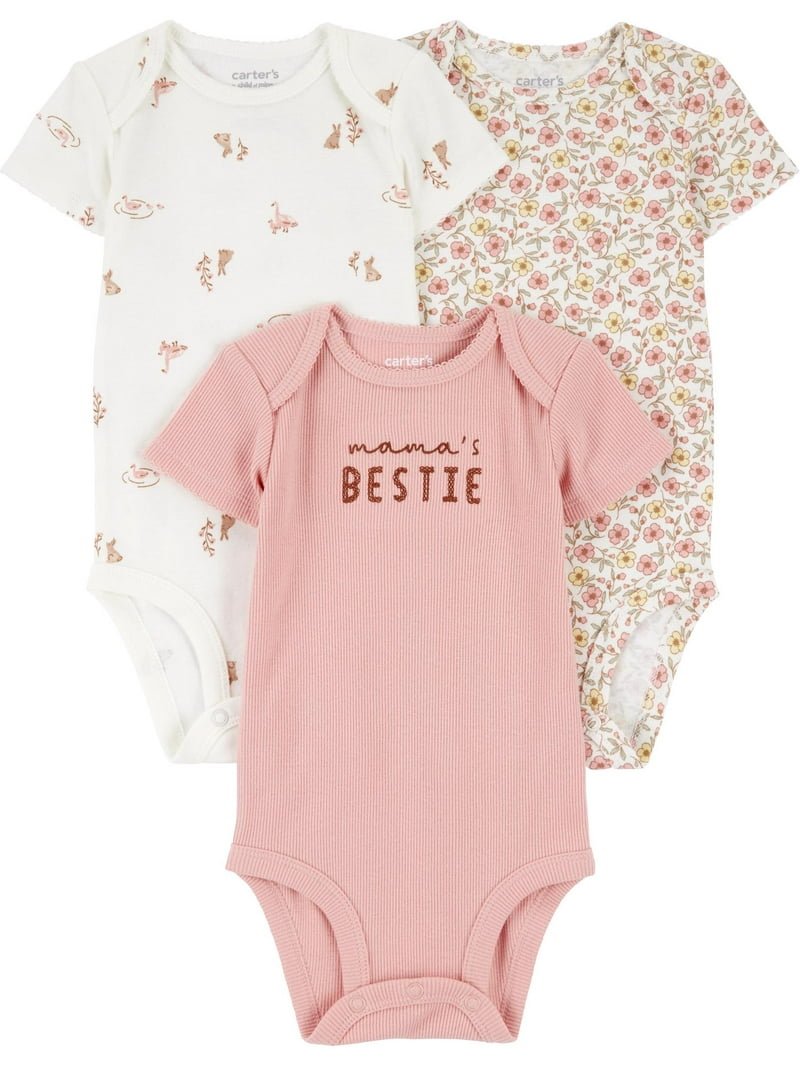 Carters pack of 3 bodysuits