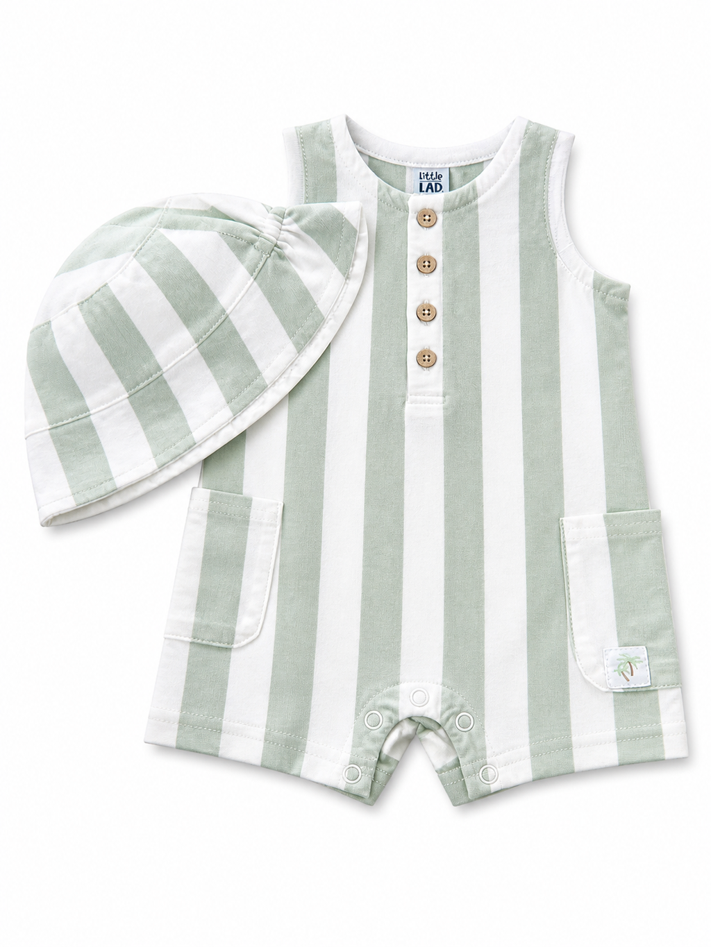 Little Lad styled with hat 3 pcs set
