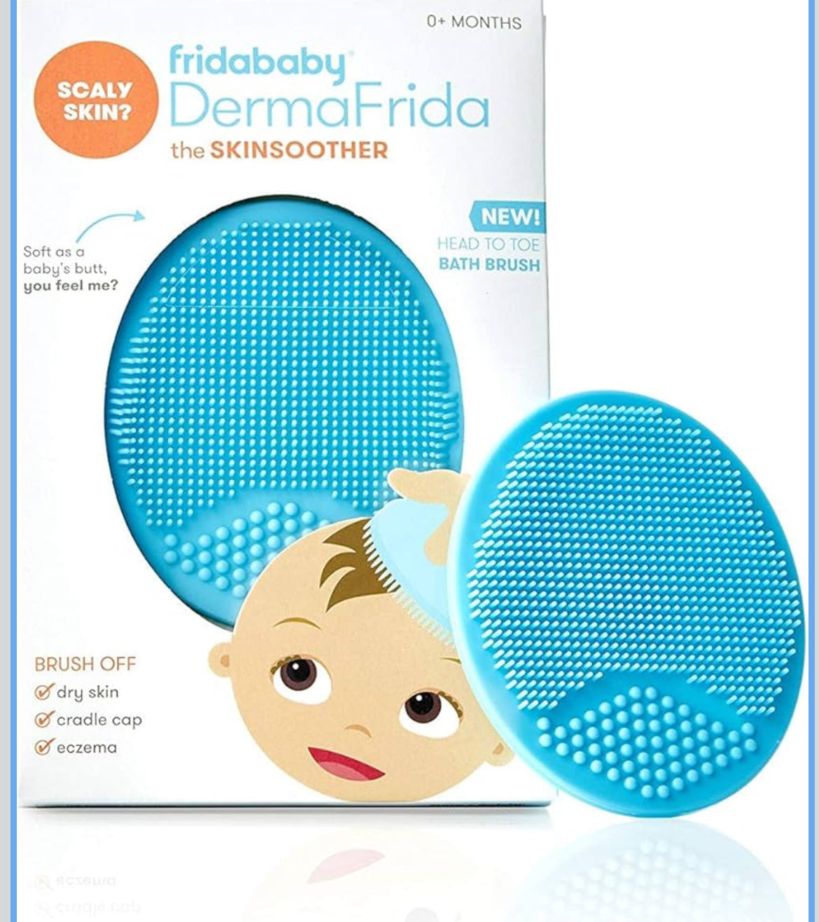 Frida baby SkinSoother bath brush