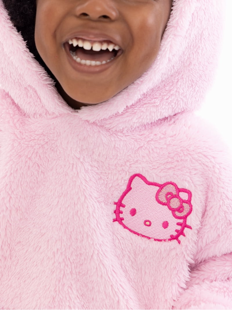 Hello kitty plush hoodie