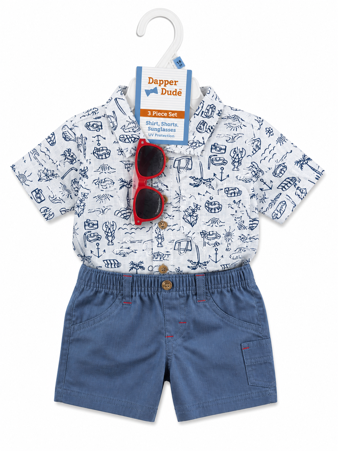 Dapper Dude set with sunglasses