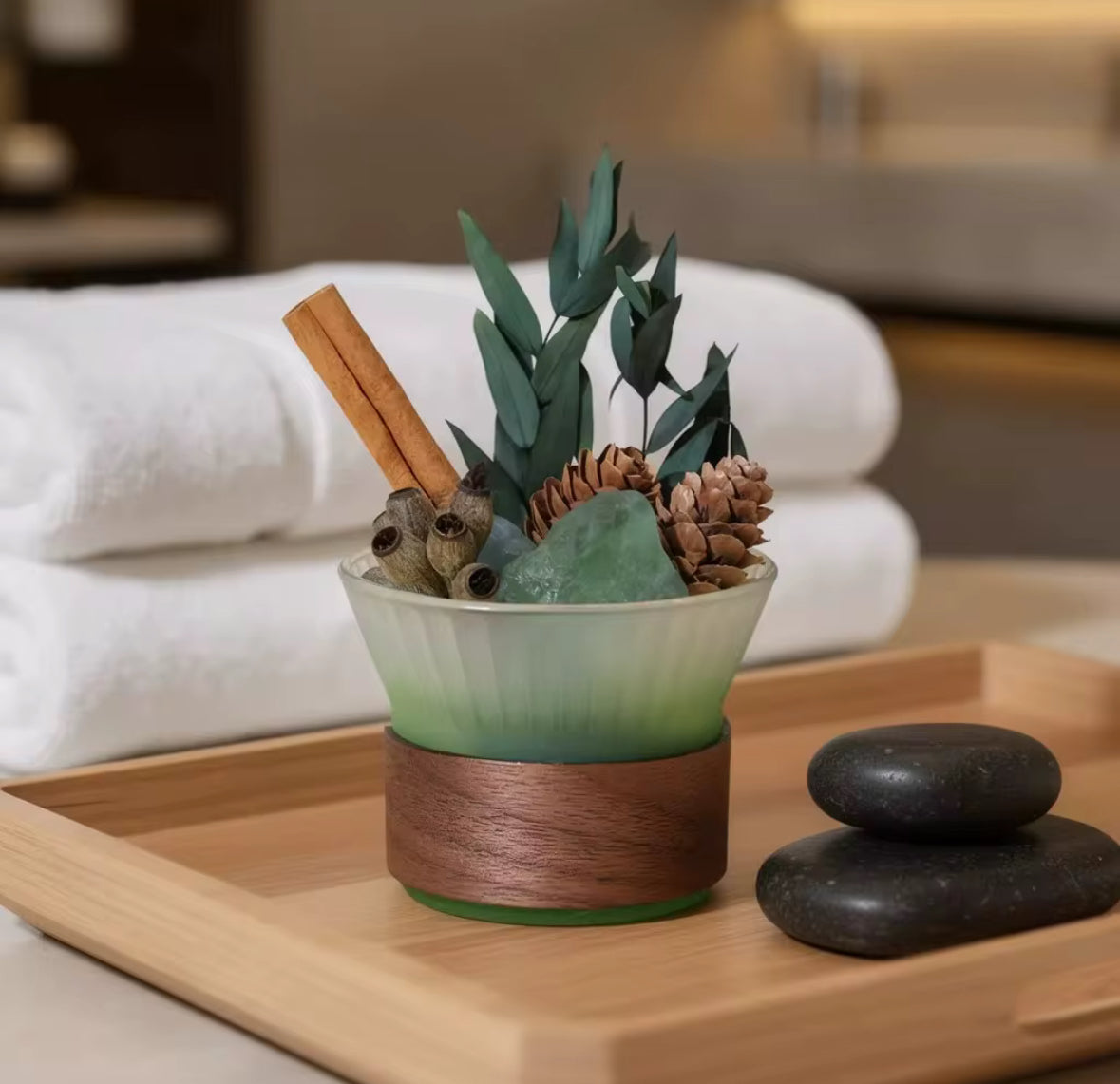 Solid natural crystal Diffuser