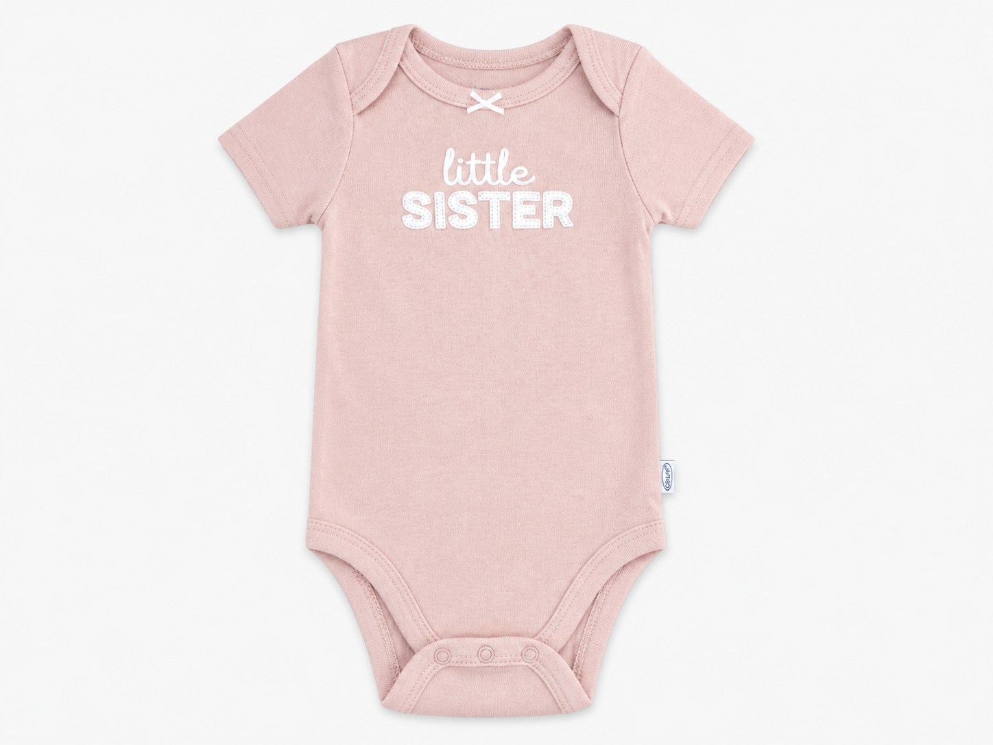 GRACO pink/oatmeal bodysuit set (3-pack)