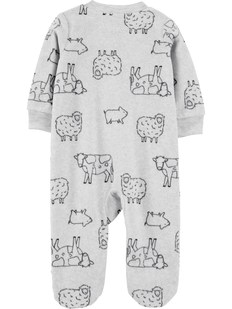 Carters soft fleece overall