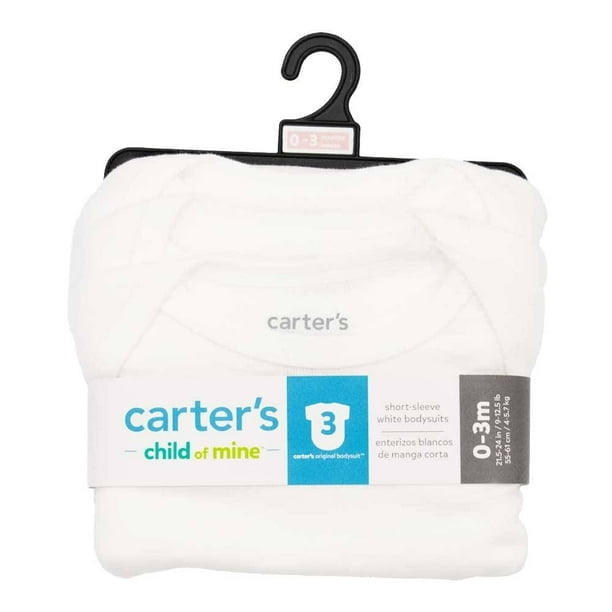 Carters pack of 3 bodysuits