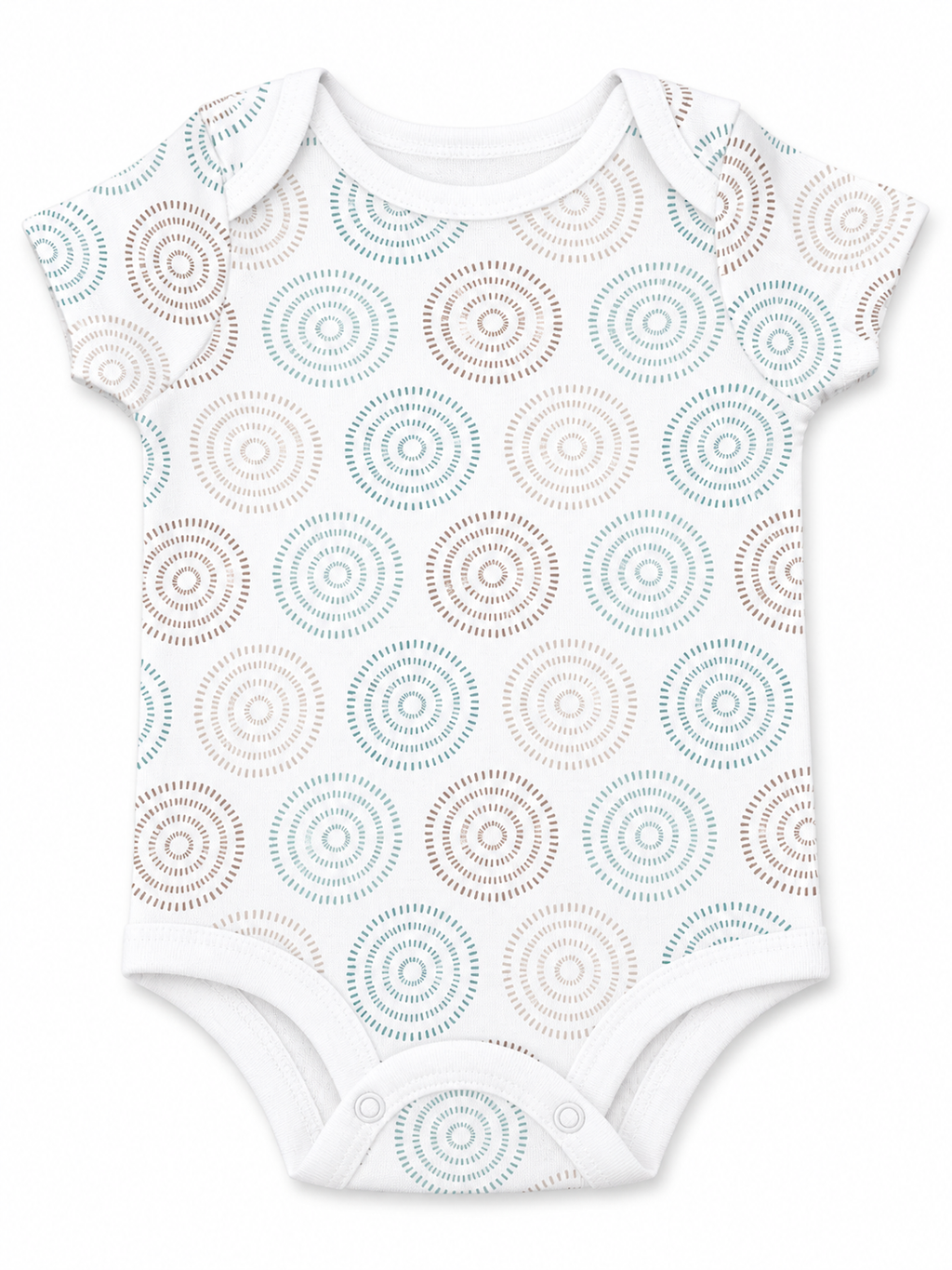 Baby sheep and stars bodysuit set (5-pack)