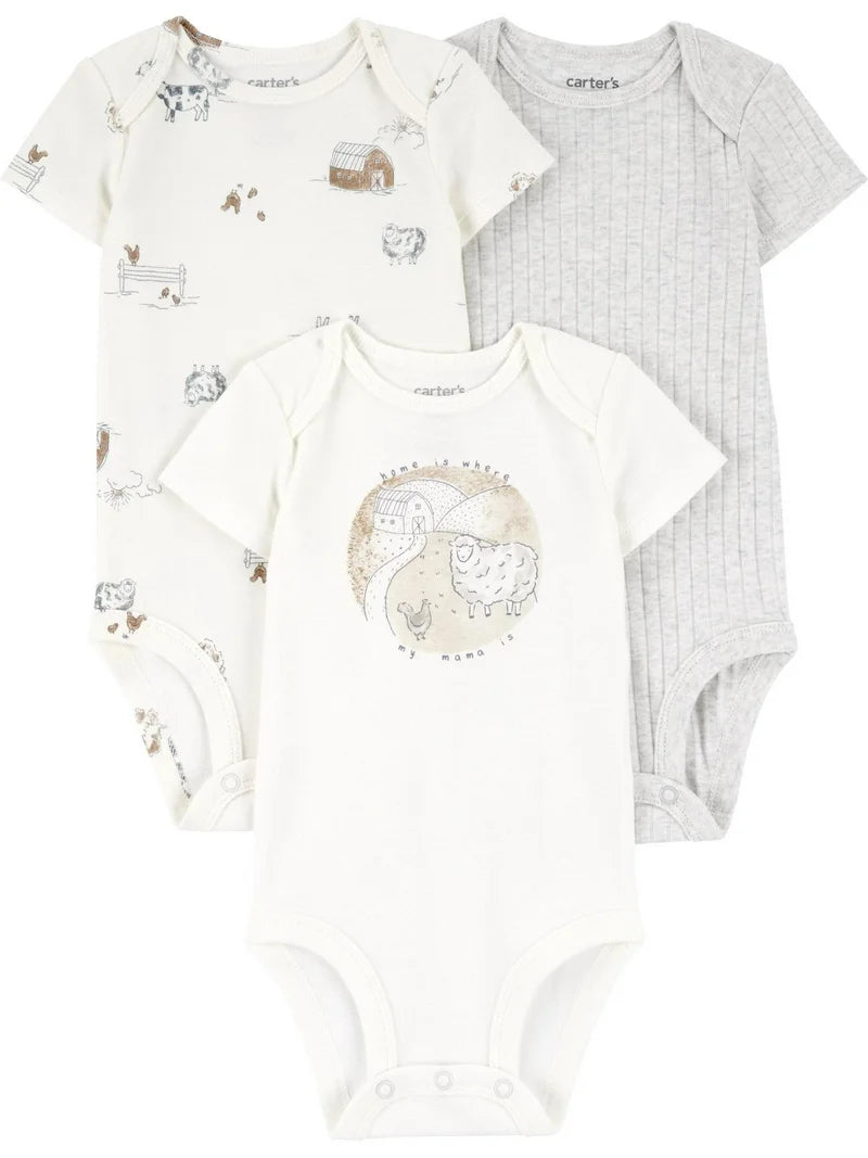 Carters pack of 3 bodysuits
