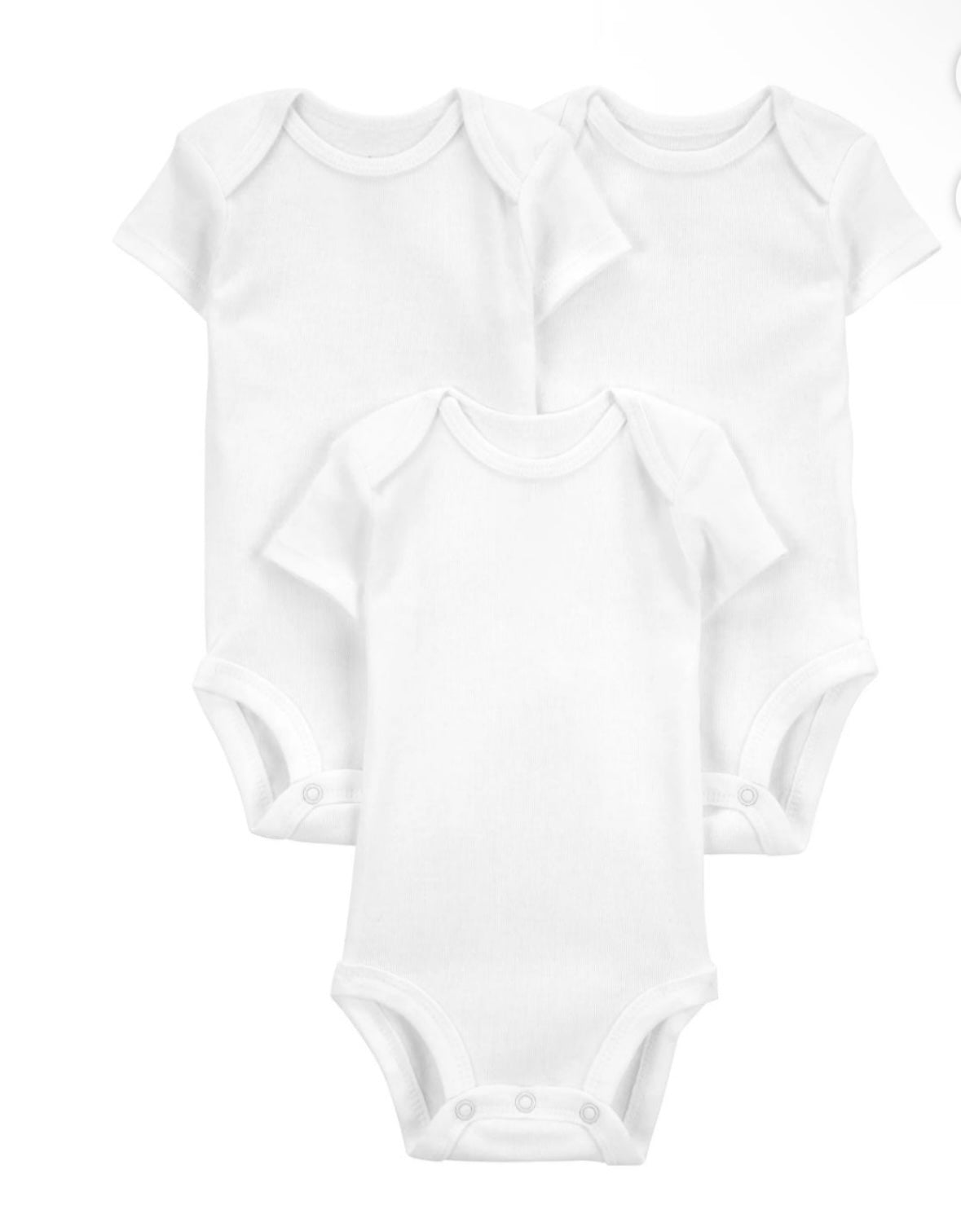 Carters pack of 3 bodysuits