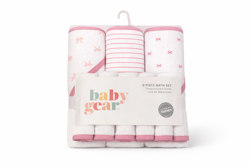 9 pieces bath set