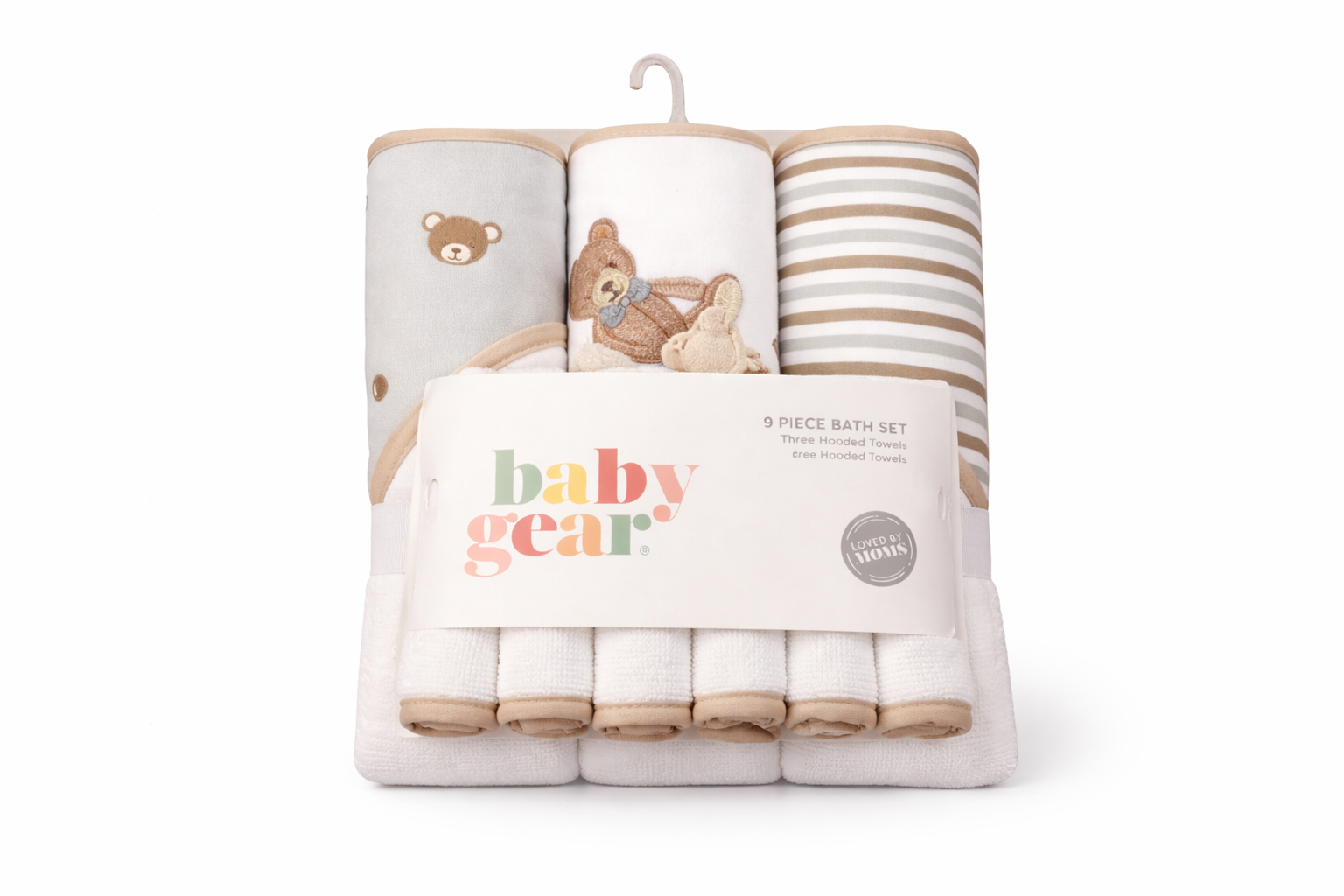 9 pieces bath set