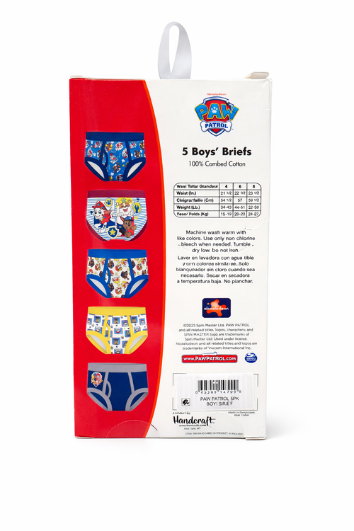 5 briefs nickelodeon
