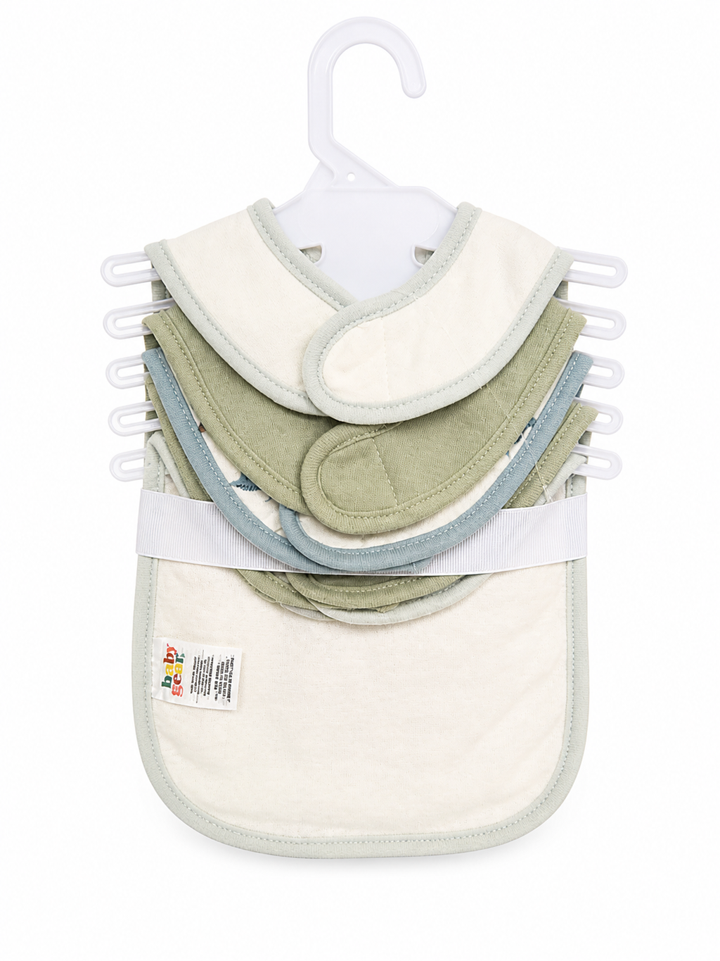 Baby gear bibs pack of 5
