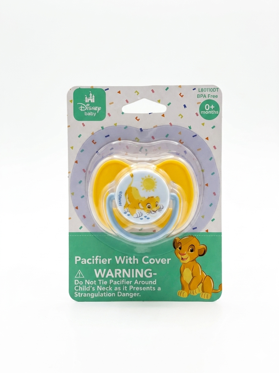 Lion pacifier with cover