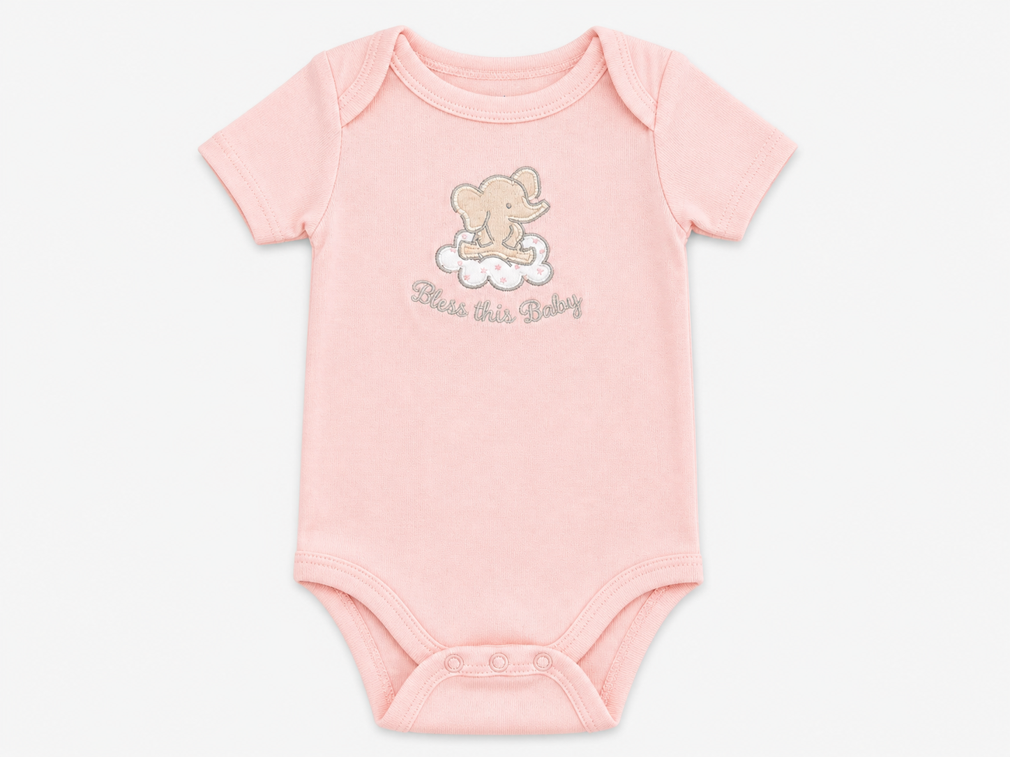 Elephant bodysuit set (3-pack)