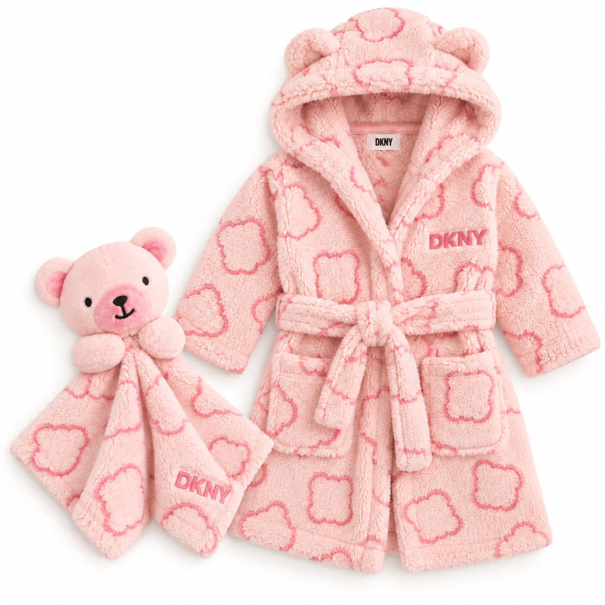 DKNY Pink Bathrobe
